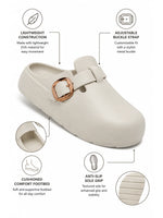 Load image into Gallery viewer, Heleey Cloud Buckle Comfort Clogs