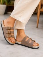 Load image into Gallery viewer, Heleey Desert Mist Buckle Slides