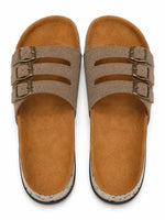 Load image into Gallery viewer, Heleey Desert Mist Buckle Slides