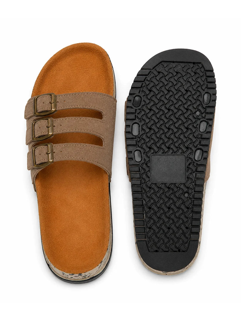 Heleey Desert Mist Buckle Slides