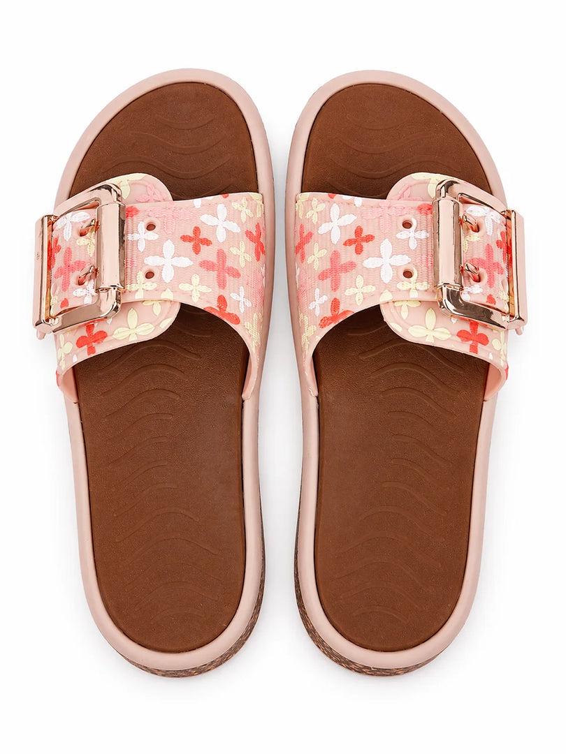 Heleey Petal Charm Slides