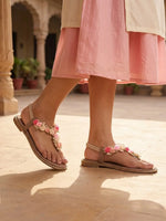 Load image into Gallery viewer, Heleey Rose Blossom Flats