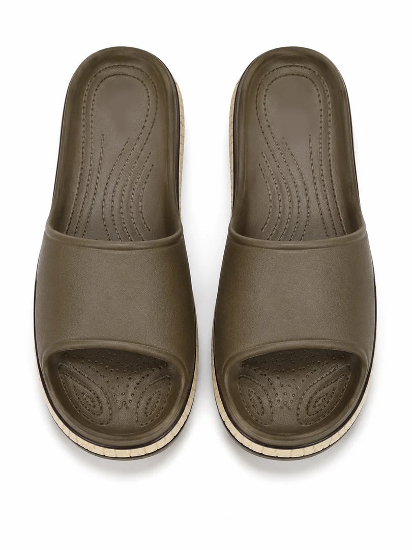 Olive Ease Comfort Slides