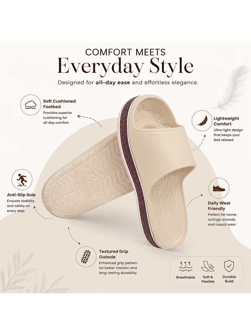 Cream Cloud Slides