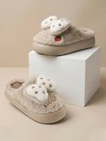 Load image into Gallery viewer, Heleey Cozy Plush Bow Slippers