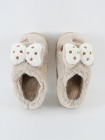Load image into Gallery viewer, Heleey Cozy Plush Bow Slippers