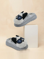 Load image into Gallery viewer, Heleey Fluffy Panda Power Slippers