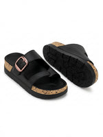 Load image into Gallery viewer, Midnight Terra Comfort Sandals