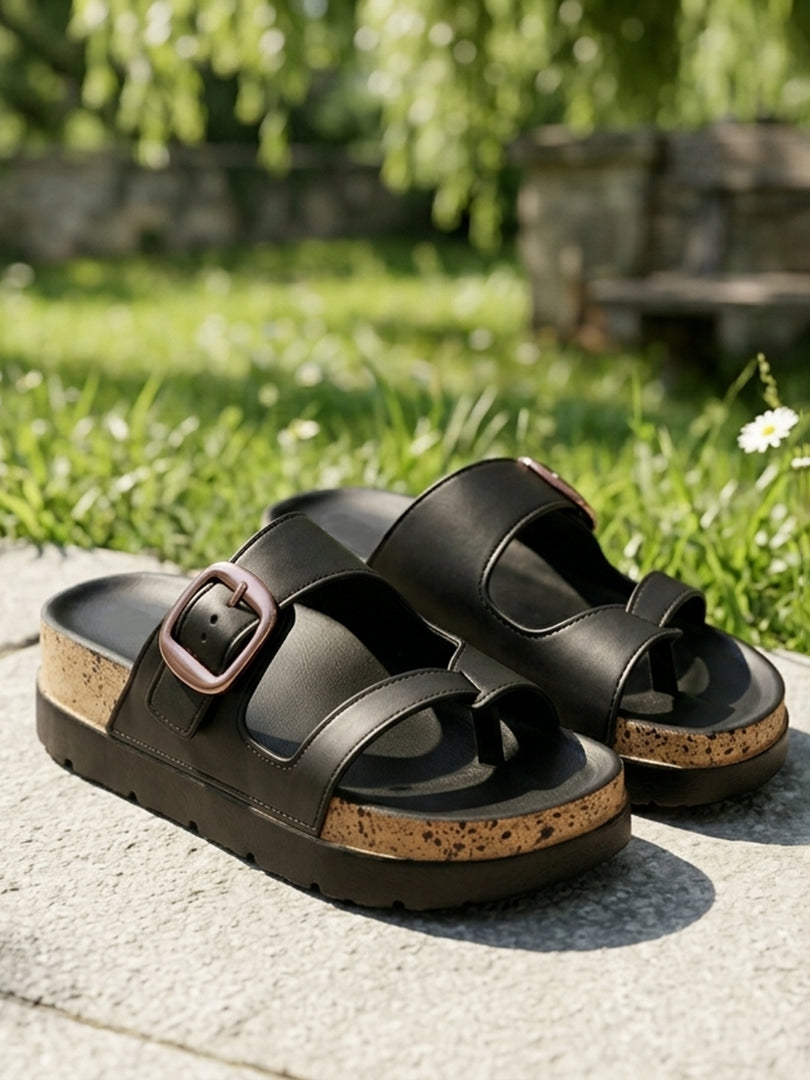 Midnight Terra Comfort Sandals