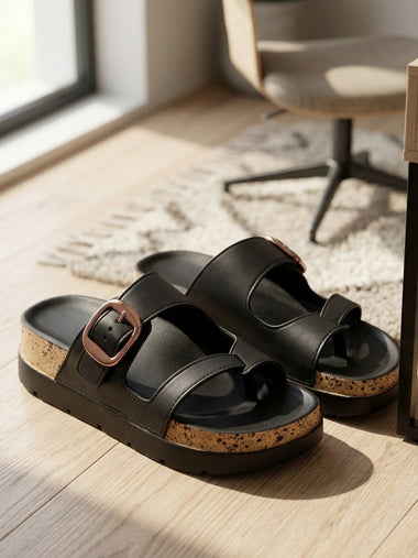 Midnight Terra Comfort Sandals