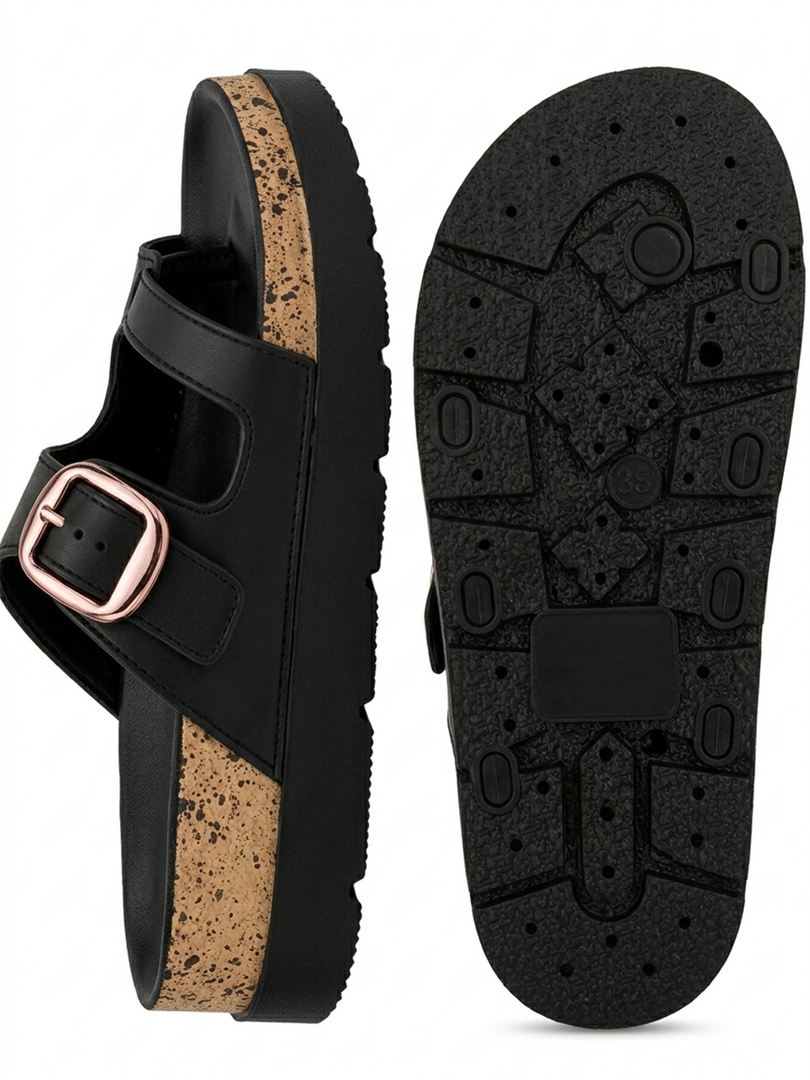 Midnight Terra Comfort Sandals
