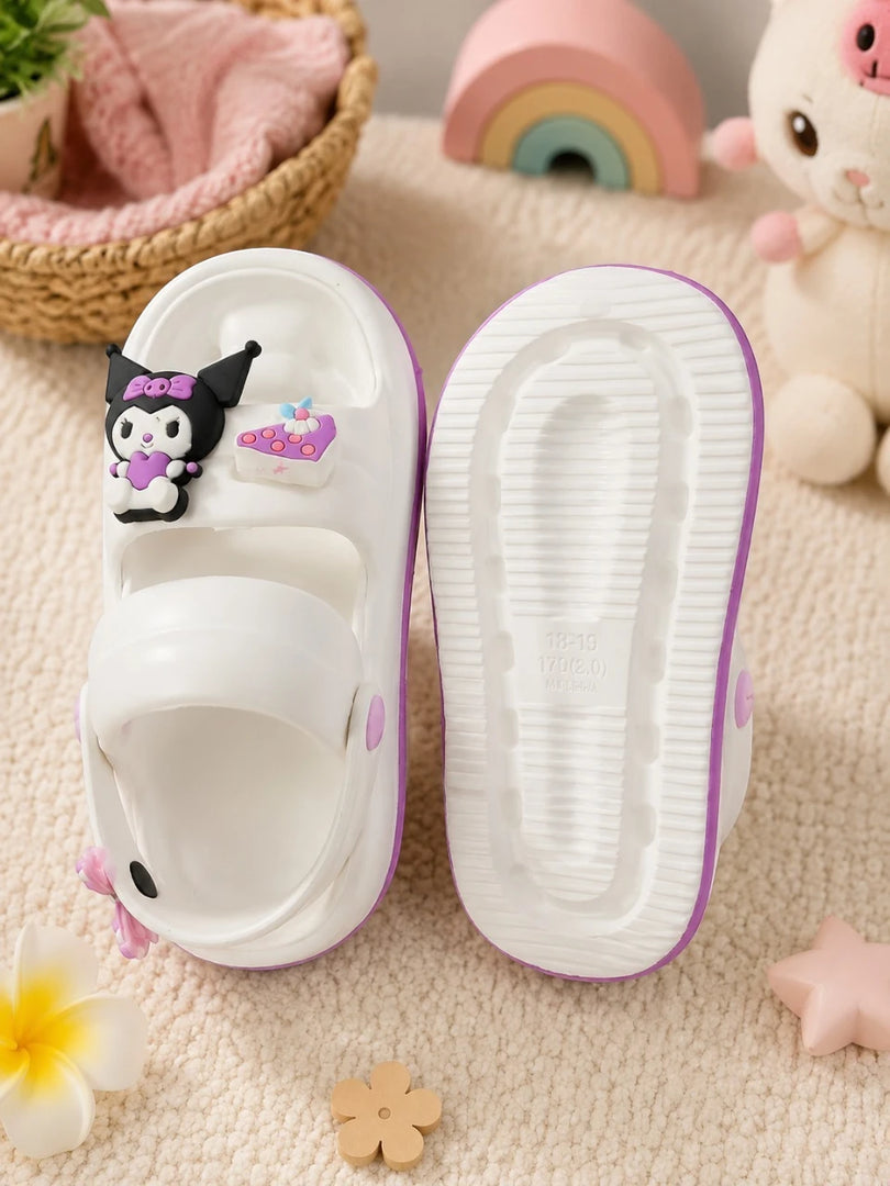 Heleey Kawaii Charm Platform Clogs