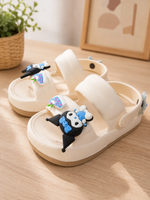 Load image into Gallery viewer, Heleey Kawaii Charm Blue Platform Clogs