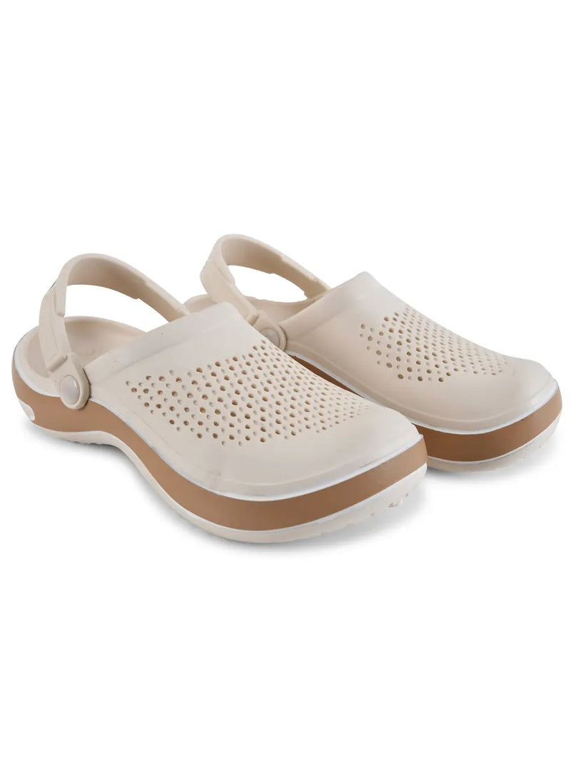 Heleey Literide Rubber Ivory Crocs