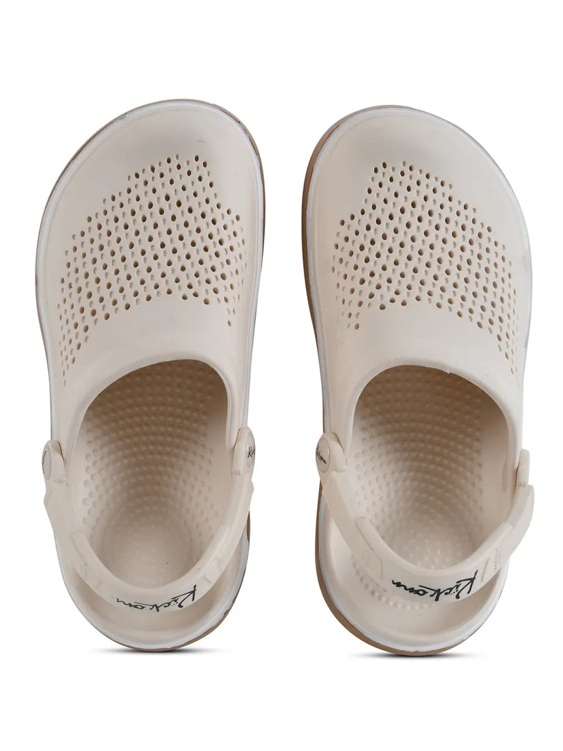 Heleey Literide Rubber Ivory Crocs