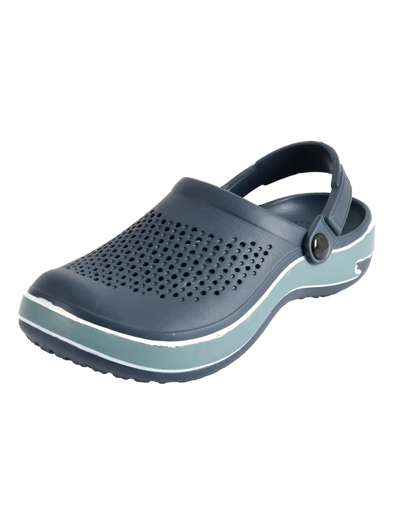 Heleey Literide Rubber Blue Clogs