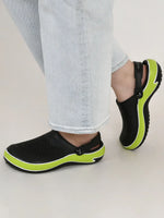 Load image into Gallery viewer, Heleey Literide Rubber Black Clogs