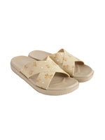 Load image into Gallery viewer, Heleey Flat Off Beige Crocs SC-29