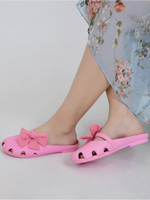 Load image into Gallery viewer, Heleey Pink Flats with Bow Dot Design SC-07