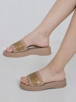 Load image into Gallery viewer, Heleey Pink Open Toe Flats SC-09