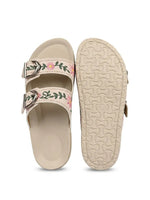 Load image into Gallery viewer, Heleey Blossom Buckle Comfort Slides