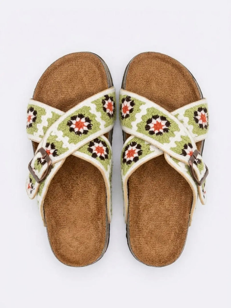 Heleey Meadow Muse Cross Slides