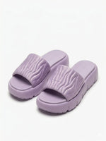 Load image into Gallery viewer, Heleey Lavender Dream Platform Slides