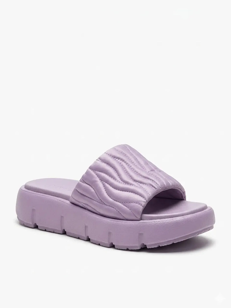Heleey Lavender Dream Platform Slides