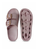Load image into Gallery viewer, Heleey Blush Glow Buckle Slides