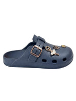 Load image into Gallery viewer, Heleey Crown Charm Comfort Clogs