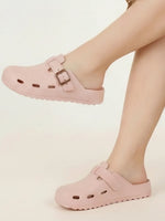 Load image into Gallery viewer, Heleey Blush Cloud Clogs