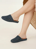 Load image into Gallery viewer, Heleey Midnight Weave Mules
