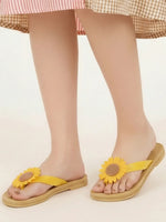 Load image into Gallery viewer, Heleey Sunflower Glow Flats