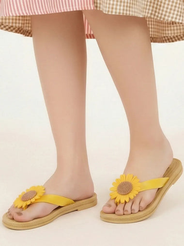 Heleey Sunflower Glow Flats