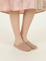 Load image into Gallery viewer, Heleey Blush Weave Comfort Mules