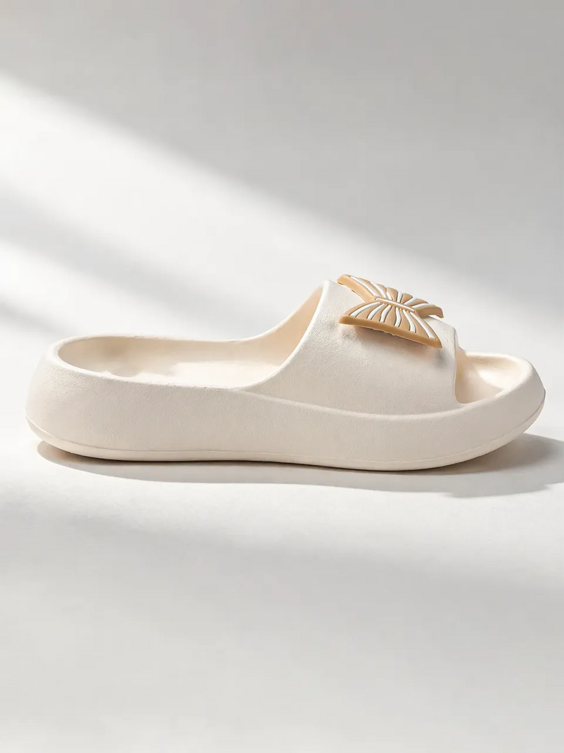 Ivory Bow Bliss Slides