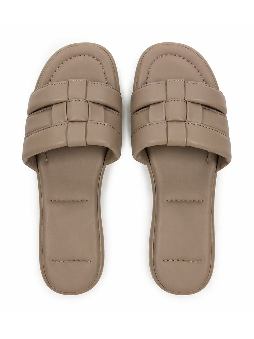 Soft Weave Comfort Slides