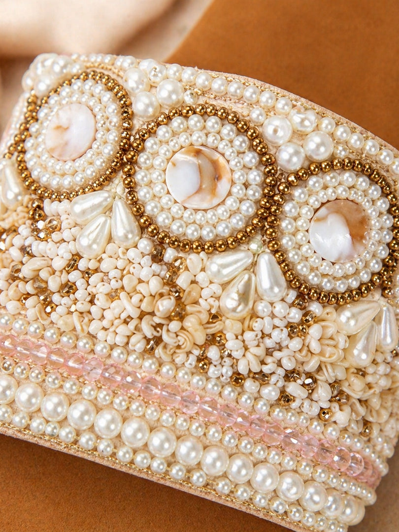 Pearl Luxe Slides