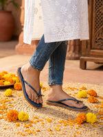 Load image into Gallery viewer, Midnight Gloss Flip-Flops
