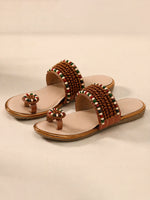Load image into Gallery viewer, Royal Bead Toe-Ring Slides